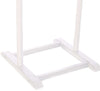 Appendiabiti Indossatore legno Pioppo Bianco Servo Muto Porta Abiti 48x36x107cm