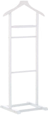 Appendiabiti Indossatore legno Pioppo Bianco Servo Muto Porta Abiti 48x36x107cm