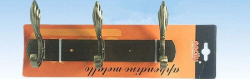 Appendini-Appendi-Panni-Abiti-Asciugamani-Parete-Ottone-Bronzo-3-Posti-52721a