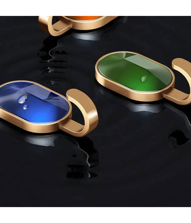 Appendini Luxury Set Da 4 Ganci A Parete Muro Effetto Gioelli Preziosi Dorato