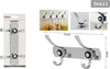Appendino A 2 Ganci Appendi Abiti Asciugamano Bagno Fiore Diamante 20x10cm 56622 Casa e cucina/Bagno/Mobili da bagno/Portasciugamani/Ganci portasciugamani Trade Shop italia - Napoli, Commerciovirtuoso.it