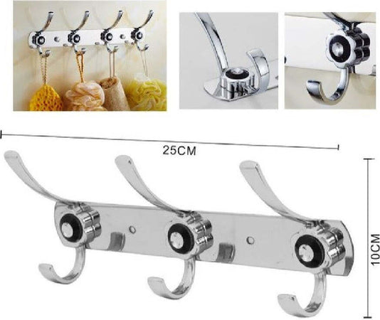 Appendino A 3 Ganci Appendi Abiti Asciugamano Bagno Fiore Diamante 25x10cm 56623 Casa e cucina/Bagno/Mobili da bagno/Portasciugamani/Ganci portasciugamani Trade Shop italia - Napoli, Commerciovirtuoso.it