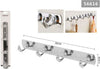 Appendino-A-4-Ganci-Forma-Delfino-Porta-Asciugamani-Parete-Bagno-28x3.2-Cm-56616