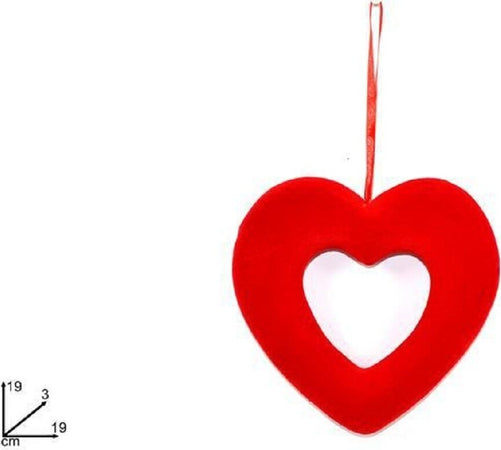 Appendino A Forma Di Cuore Velluto Rosso 19cm Idea Regalo San Valentino Hj-kq20 Casa e cucina/Arredamento/Ingresso/Appendiabiti Trade Shop italia - Napoli, Commerciovirtuoso.it