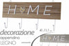 Appendino Appendi Abiti Da Parete Legno Gancio A 4 Decoro Home 41x11x1cm 745693 Casa e cucina/Arredamento/Ingresso/Appendiabiti a parete Trade Shop italia - Napoli, Commerciovirtuoso.it