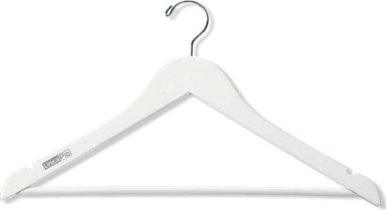 Appendino Colors LineaPiU' - legno - 43 cm - bianco - Perfetto Casa e cucina/Arredamento/Ingresso/Appendiabiti Eurocartuccia - Pavullo, Commerciovirtuoso.it
