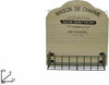 Appendino Da Parete Con Mensola In Legno Metallo Decorazione Casa 24 X 22 X 6 Cm Casa, arredamento e bricolage > Arredamento > Mobili e Accessori Trade Shop italia - Napoli, Commerciovirtuoso.it