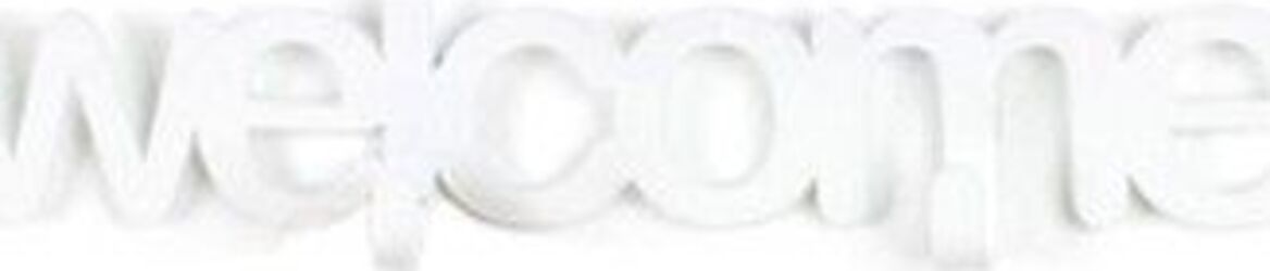 Appendino da parete in metallo bianco welcome Casa e cucina/Organizzazione interni/Ganci e appenditutto/Ganci appendi cappotto Led Mall Home - Napoli, Commerciovirtuoso.it