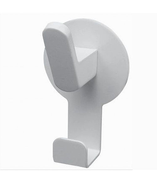 Appendino Gancio 2 Posti Porta Asciugamano Bagno Casa Cucina Bianco 7.5cm 59740