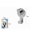 Appendino Gancio 2 Posti Porta Asciugamano Bagno Casa Cucina Cromato 7.5cm 59730