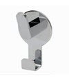 Appendino Gancio 2 Posti Porta Asciugamano Bagno Casa Cucina Cromato 7.5cm 59730