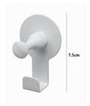 Appendino Gancio Appendi Porta Asciugamano 1 Posto Bagno Casa Bianco 7.5cm 59755