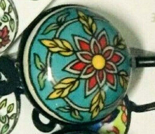 Appendino Gancio Parete Appendiabiti Metallo Ceramica Decori Ass. 13x4cm 749346 Casa e cucina/Arredamento/Ingresso/Appendiabiti a parete Trade Shop italia - Napoli, Commerciovirtuoso.it