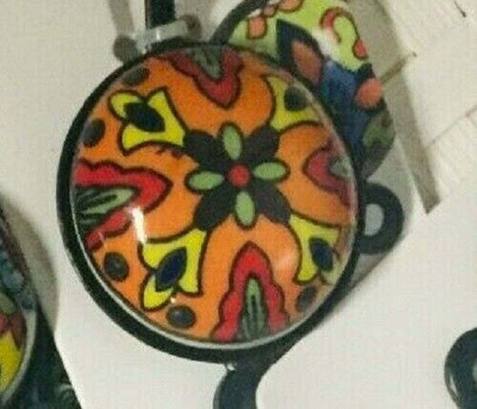 Appendino Gancio Parete Appendiabiti Metallo Ceramica Decori Ass. 13x4cm 749346 Casa e cucina/Arredamento/Ingresso/Appendiabiti a parete Trade Shop italia - Napoli, Commerciovirtuoso.it