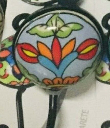 Appendino Gancio Parete Appendiabiti Metallo Ceramica Decori Ass. 13x4cm 749346 Casa e cucina/Arredamento/Ingresso/Appendiabiti a parete Trade Shop italia - Napoli, Commerciovirtuoso.it