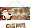 APPENDINO LEGNO CON BABBO NATALE SCRITTA JUTA 2 MODELLI DECORAZIONI NATALIZIE  Trade Shop italia - Napoli, Commerciovirtuoso.it