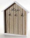 Appendino Porta Chiavi Key Parete 3 Ganci Legno 24x30x2,5 Cm Decori Ass. 762574 Casa e cucina/Arredamento/Ingresso/Portachiavi da parete Trade Shop italia - Napoli, Commerciovirtuoso.it