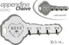 Appendino Portachiavi Legno Da Parete 30x3x14cm Decoro Chiave Shabby Chic 765902 Casa e cucina/Arredamento/Ingresso/Portachiavi da parete Trade Shop italia - Napoli, Commerciovirtuoso.it