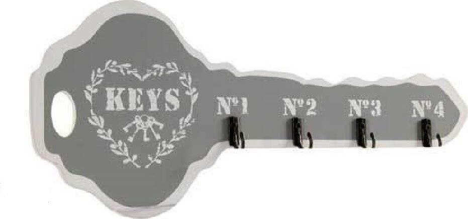Appendino Portachiavi Legno Da Parete 30x3x14cm Decoro Chiave Shabby Chic 765902 Casa e cucina/Arredamento/Ingresso/Portachiavi da parete Trade Shop italia - Napoli, Commerciovirtuoso.it