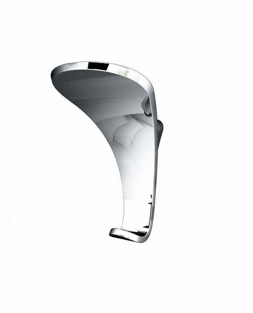 Appendino Portasciugamani Bagno Abs Cromato Design Moderno Gancio Portasciugamani Da Parete Made In Itay Serie Life