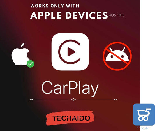 Apple Carplay Wireless Adattatore Auto Per iPhone Compatibile Con Svariati Modelli Di Auto Ti Porta iOS Nella Macchina Configurazione Automatica Techaido