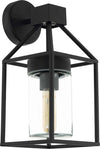 Appliqe-Industrial-Da-Esterno-Trecate-1-Luce-Acciaio-Zincato-Nero