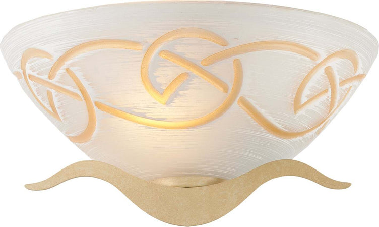 Applique-1-Luce-Bilbao-In-Ferro-Laccato-Avorio-E-Vetro-Bianco-Ambra