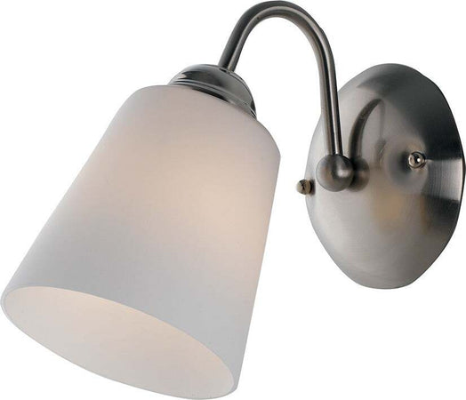 Applique 1162 Nikel 1Xe14 26X17Cm Illuminazione/Illuminazione per interni/Illuminazioni per pareti/Applique Led Mall Home - Napoli, Commerciovirtuoso.it