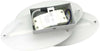 Applique 12 W In Vetro Ovale Lampada . Led Luce Bianca Da Parete Interno E33f Universo