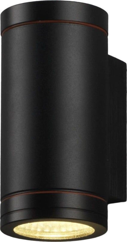 Applique 5w led 6500k bianco freddo nero spazzolato ip44 per esterni monoemissione Illuminazione/Illuminazione per interni/Illuminazioni per pareti/Applique Led Mall Home - Napoli, Commerciovirtuoso.it