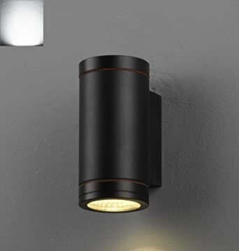 Applique 5w led 6500k bianco freddo nero spazzolato ip44 per esterni monoemissione Illuminazione/Illuminazione per interni/Illuminazioni per pareti/Applique Led Mall Home - Napoli, Commerciovirtuoso.it