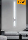 Applique A Led 12 Watt Tubo Lungo Bianco Moderno Luce Fredda Calda Naturale E80 Casa, arredamento e bricolage > Illuminazione da interno > Applique per interno Trade Shop italia - Napoli, Commerciovirtuoso.it