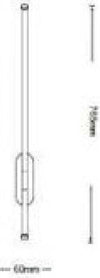 Applique A Led 12 Watt Tubo Lungo Bianco Moderno Luce Fredda Calda Naturale E80 Casa, arredamento e bricolage > Illuminazione da interno > Applique per interno Trade Shop italia - Napoli, Commerciovirtuoso.it