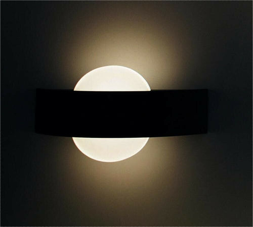 Applique A Led 8 Watt Lampada Luce Calda Da Parete Doppia Emissione E17-nc Universo