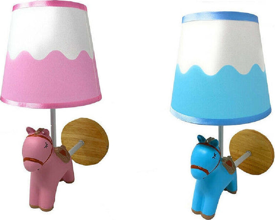 Applique A Muro Cameretta A Forma Di Cavallo In Resina E27 Lampada Muro Lume E49 Casa, arredamento e bricolage > Illuminazione da interno > Applique per interno Trade Shop italia - Napoli, Commerciovirtuoso.it