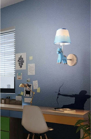 Applique A Muro Cameretta A Forma Di Cavallo In Resina E27 Lampada Muro Lume E49 Illuminazione/Illuminazione per interni/Illuminazione per bambini/Luci da parete Trade Shop italia - Napoli, Commerciovirtuoso.it