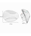 Applique A Muro Doppia Emissione 6w A Led Lampada Ovale 3 Modalità Luce Aq15-b3c