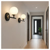 Applique A Parete 1 Sfera Illuminazione Decorativa Contemporaneo Con Attacco G9 I20 Aq60