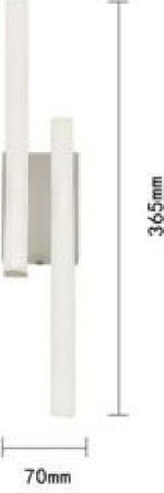Applique A Parete 10w Plafoniera Design Moderno Bianco Luce Fredda Naturale E26 Casa, arredamento e bricolage > Illuminazione da interno > Applique per interno Trade Shop italia - Napoli, Commerciovirtuoso.it
