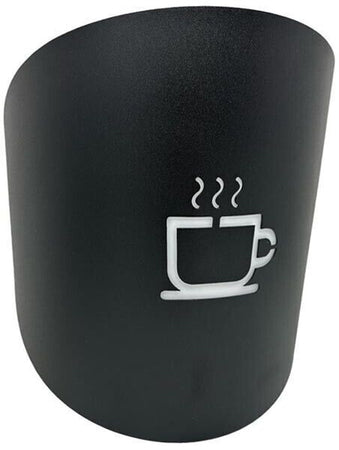 Applique A Parete Con Disegno Tazza Del Caffè Lampada Attacco G9 Nero Universo