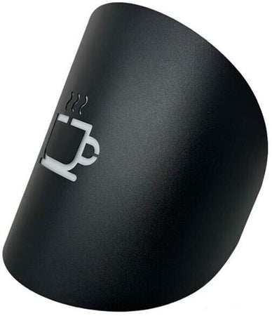 Applique A Parete Con Disegno Tazza Del Caffè Lampada Attacco G9 Nero Universo