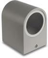 Applique A Parete Da Interno Esterno Ip65 Porta Faretto Gu10 Grigio Universo