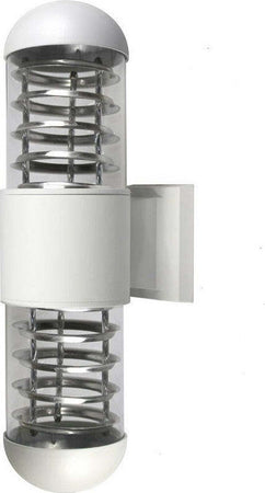 Applique A Parete Esterno Doppia Emissione Luce Lampada Da Giardino Moderna Es24 Articoli da Giardino > Illuminazione da esterno > Applique da esterno Trade Shop italia - Napoli, Commerciovirtuoso.it