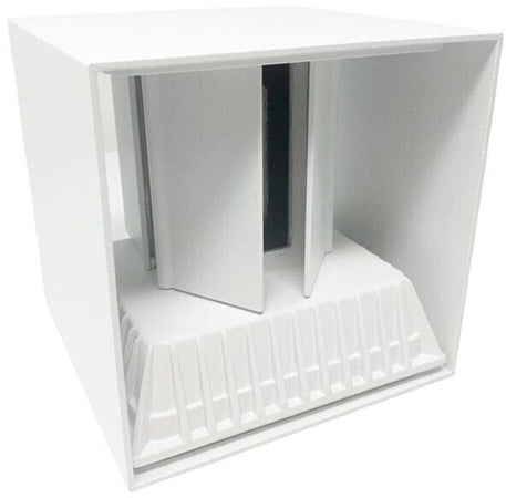 Applique A Parete Faretto 52 Led Luce Calda 22 Watt Esterno Interno Ip65 Es66bc