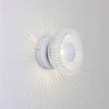 Applique A Parete Lmpada Da Muro Decorativa Attacco G9 In Metallo Bianco Aq48b Universo