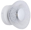 Applique A Parete Lmpada Da Muro Decorativa Attacco G9 In Metallo Bianco Aq48b Universo