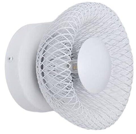 Applique A Parete Lmpada Da Muro Decorativa Attacco G9 In Metallo Bianco Aq48b Universo