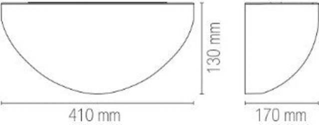 Applique-Abel-Bianco-2Xe14-41X17X13Cm