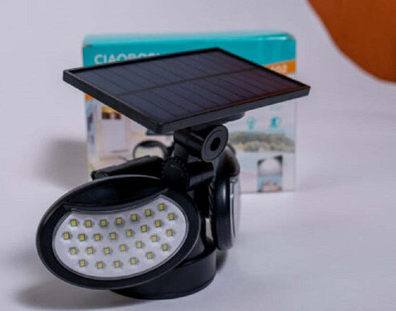 Applique Ad Induzione Solare 10 W Con Sensore Movimento Luce Led Ip67 Tx-9502 Illuminazione/Illuminazione per esterni/Lampade da parete Trade Shop italia - Napoli, Commerciovirtuoso.it