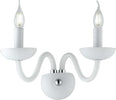 Applique Alfiere Bianco 2Xe14 37X26X23Cm Illuminazione/Illuminazione per interni/Illuminazioni per pareti/Applique Led Mall Home - Napoli, Commerciovirtuoso.it